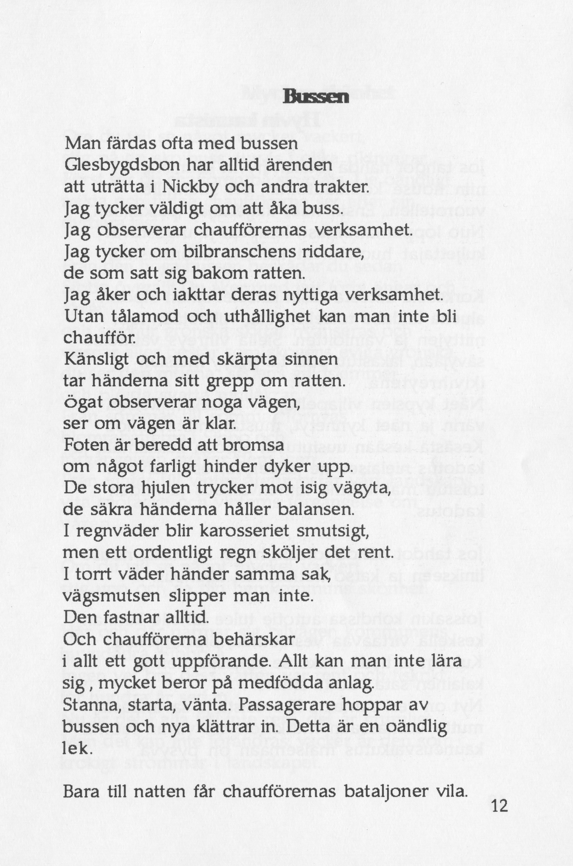 Scanned page 23 of Runoja Sipoosta, osa I / Dikter om Sibbo, del I; complete transcript available below.