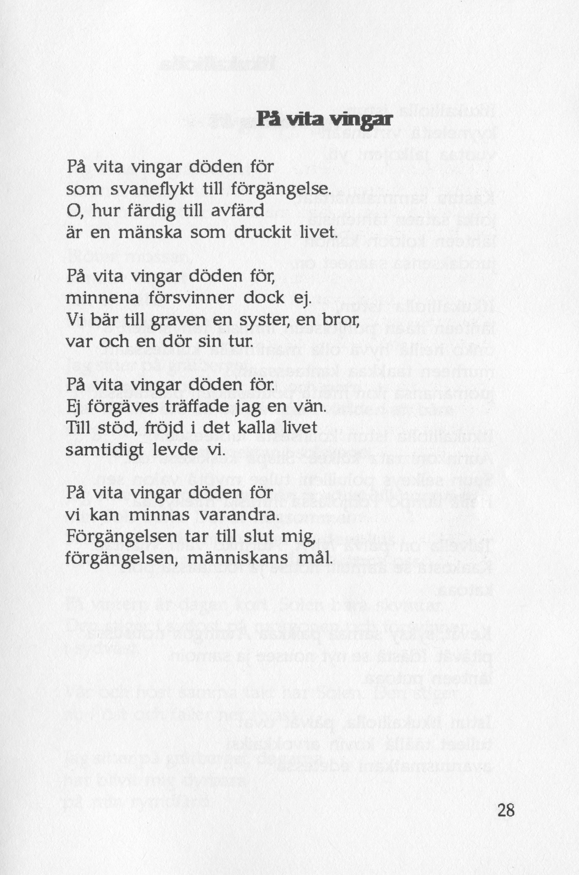 Scanned page 39 of Runoja Sipoosta, osa I / Dikter om Sibbo, del I; complete transcript available below.