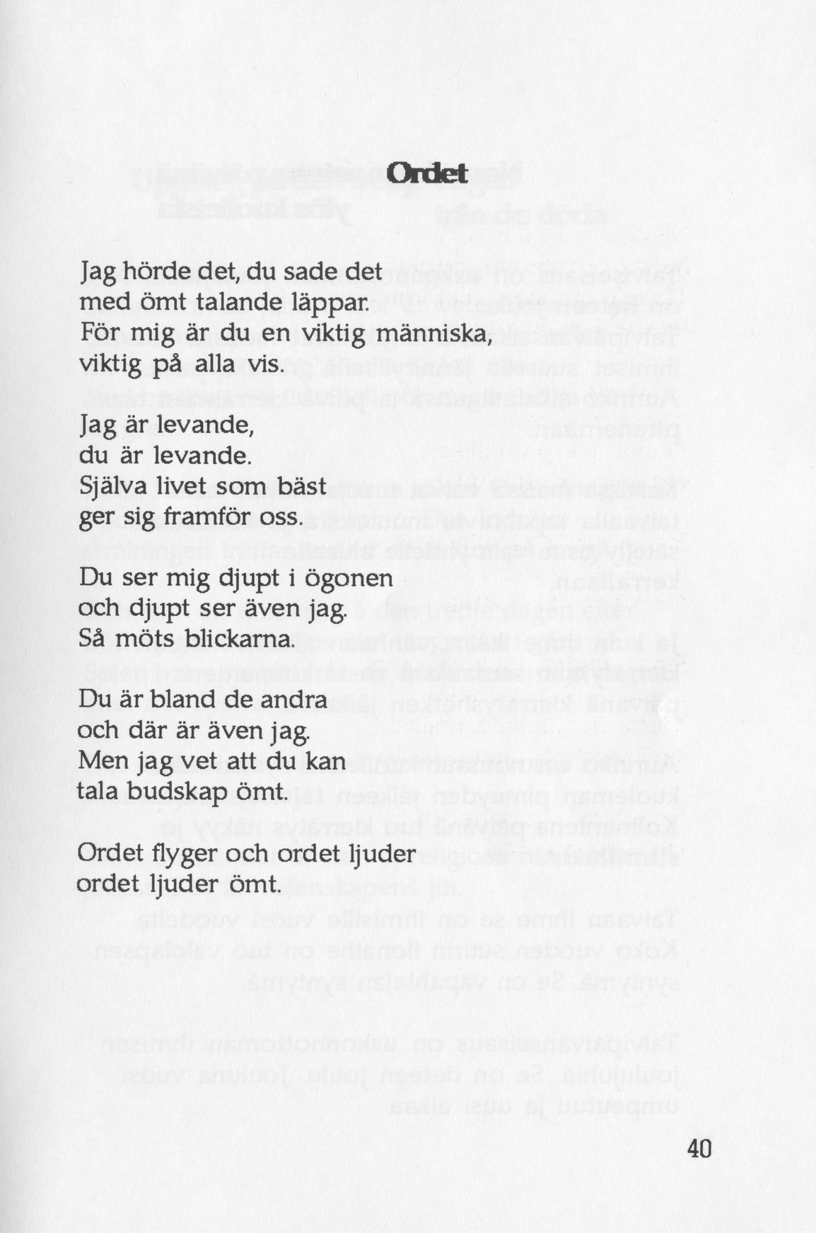 Scanned page 51 of Runoja Sipoosta, osa I / Dikter om Sibbo, del I; complete transcript available below.