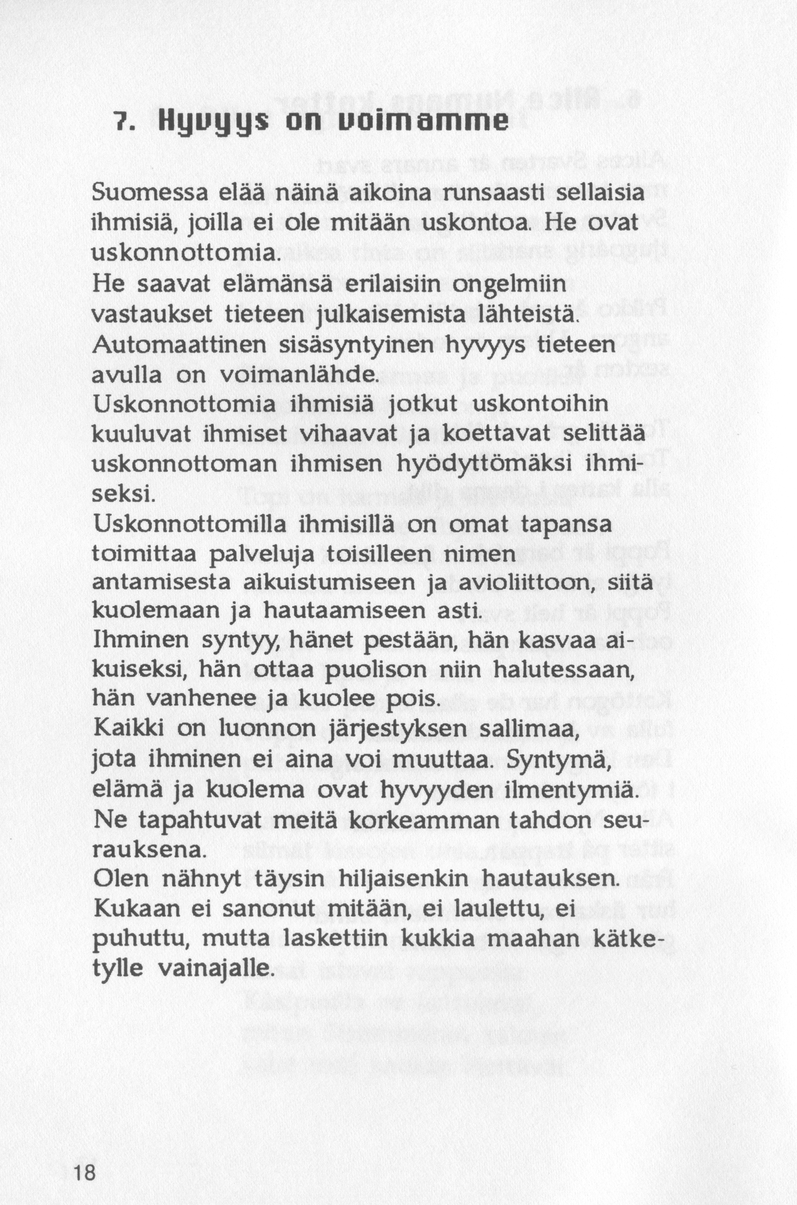 Scanned page 20 of Runoja Sipoosta, osa II / Dikter om Sibbo, del II; complete transcript available below.