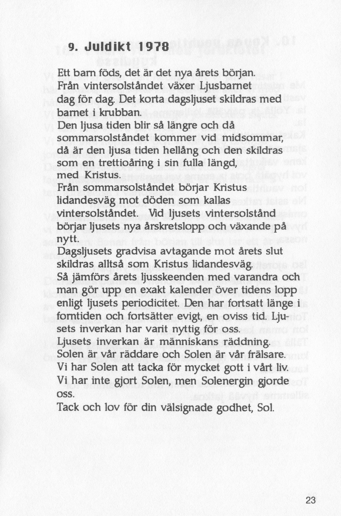 Scanned page 25 of Runoja Sipoosta, osa II / Dikter om Sibbo, del II; complete transcript available below.