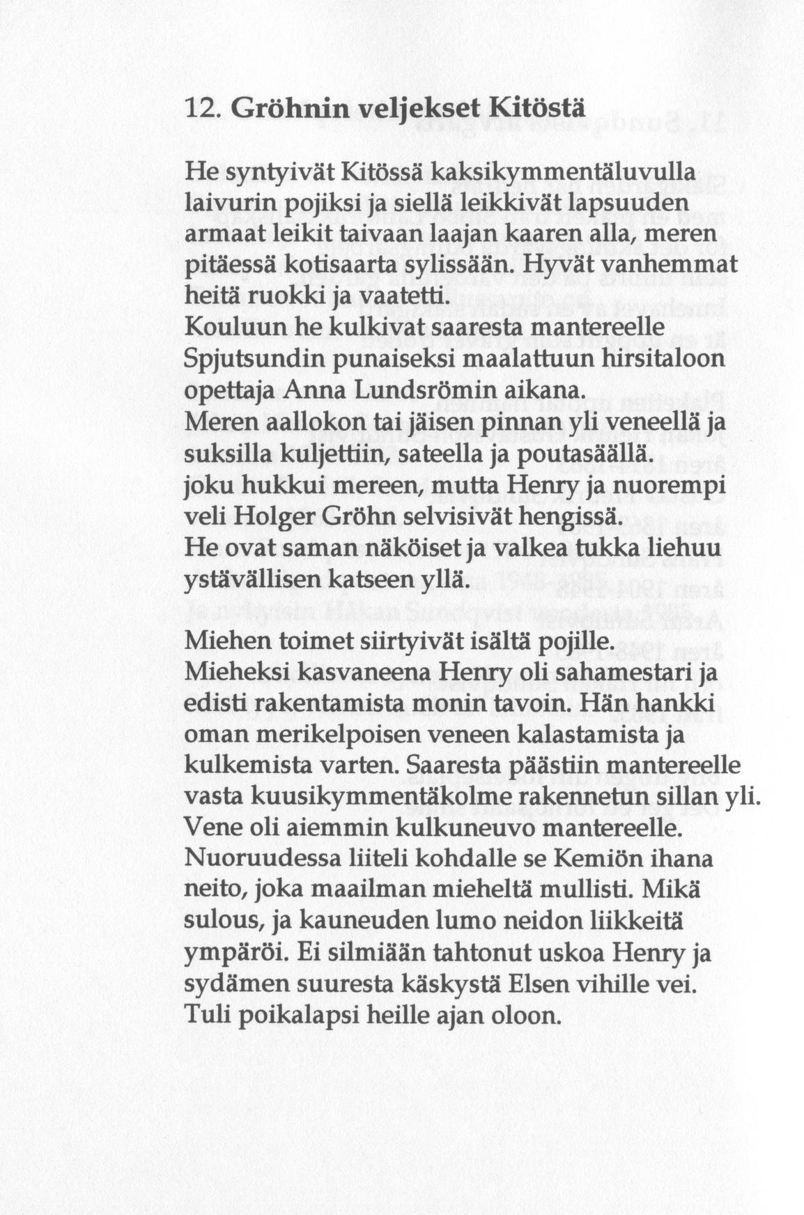 Scanned page 26 of Runoja Sipoosta, osa III / Dikter om Sibbo, del III; complete transcript available below.