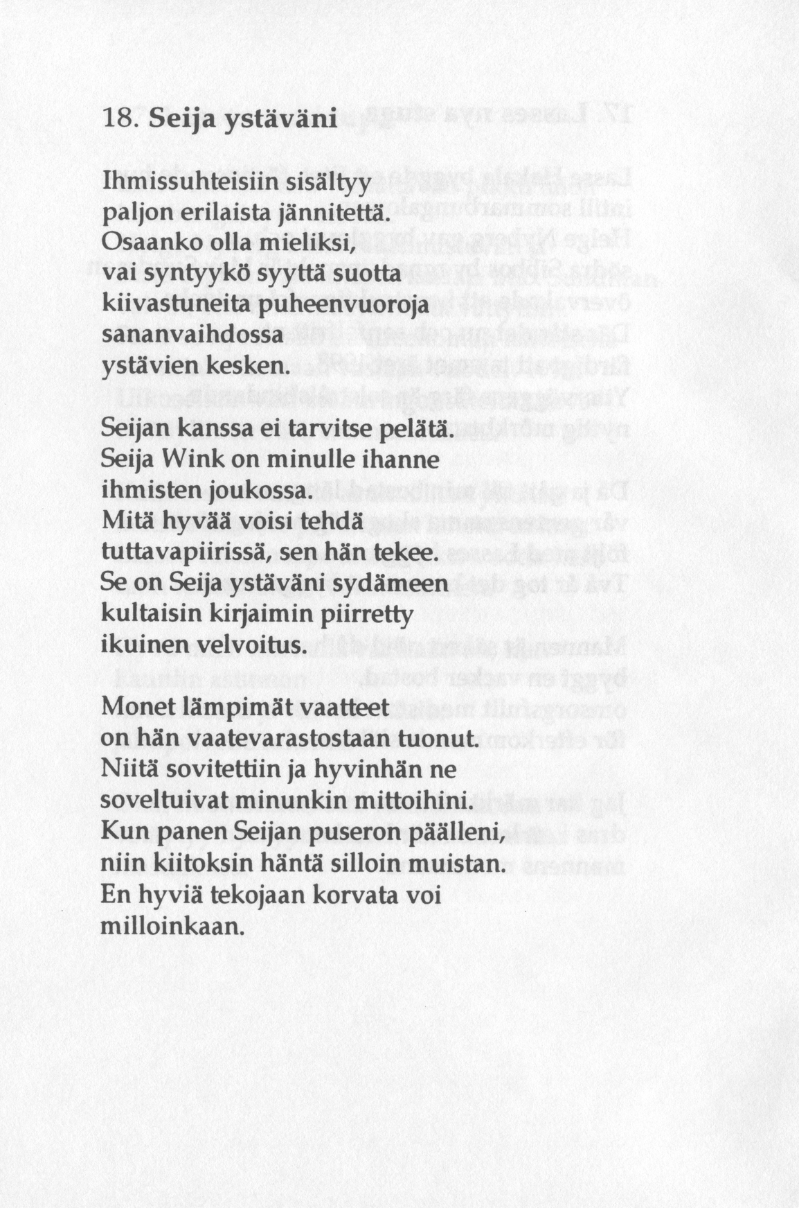 Scanned page 40 of Runoja Sipoosta, osa III / Dikter om Sibbo, del III; complete transcript available below.