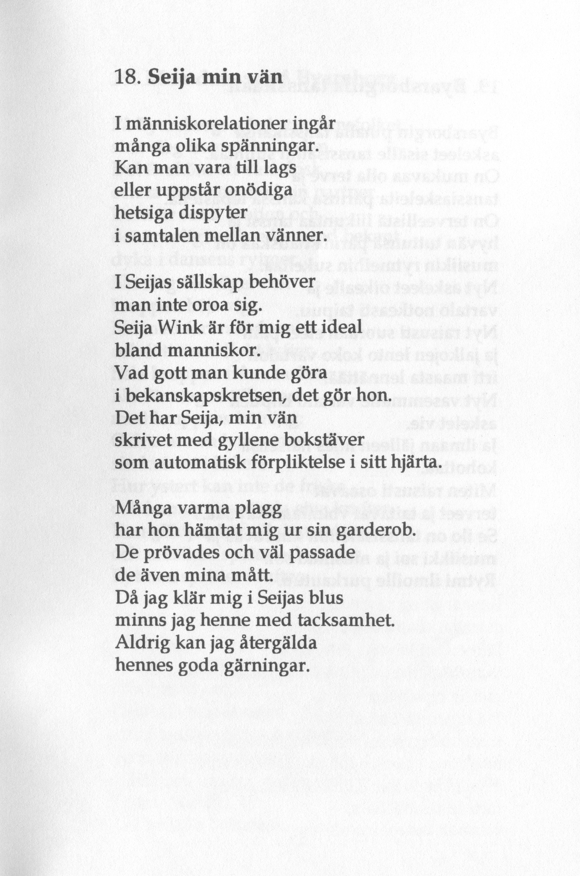 Scanned page 41 of Runoja Sipoosta, osa III / Dikter om Sibbo, del III; complete transcript available below.