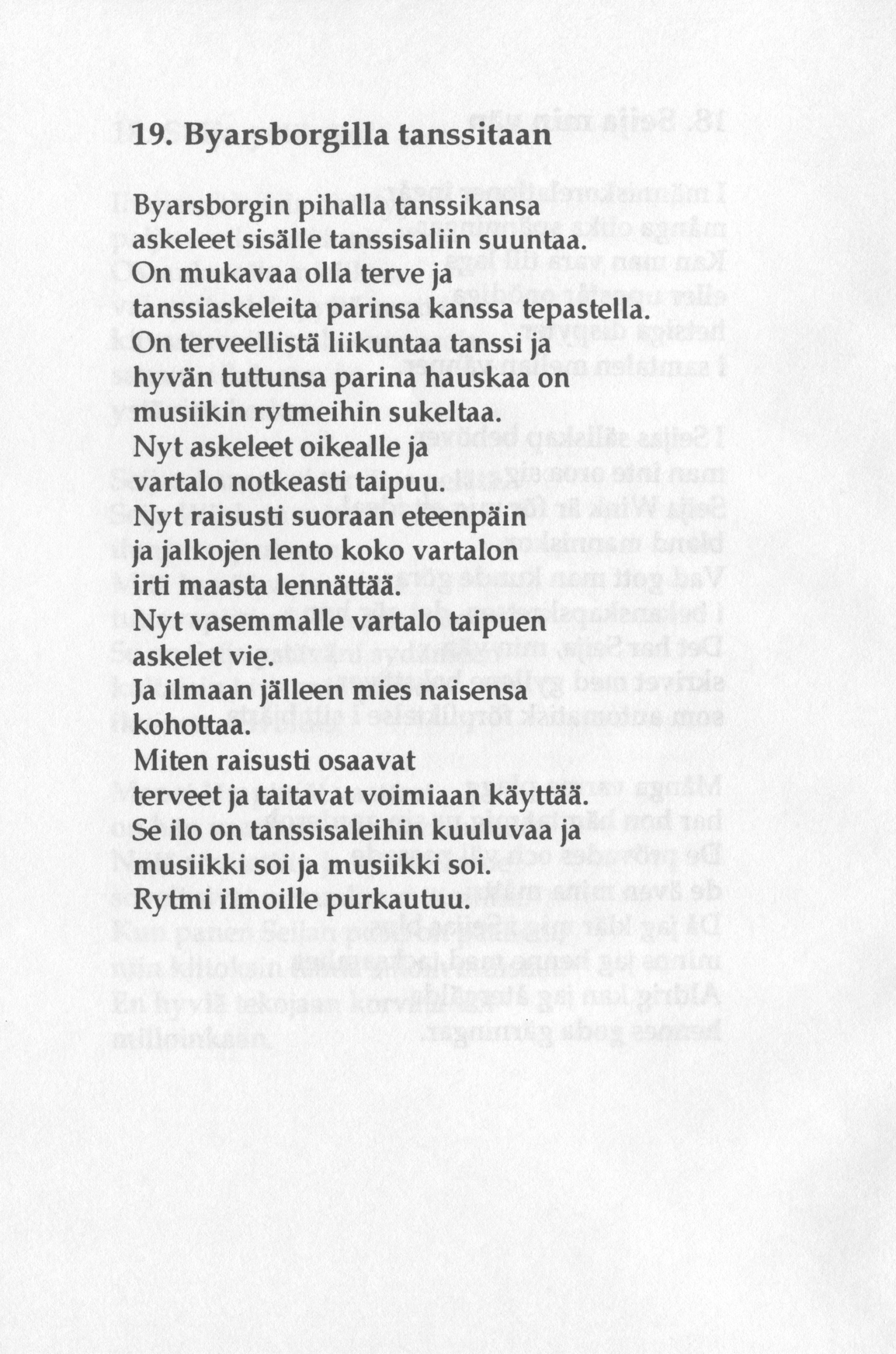 Scanned page 42 of Runoja Sipoosta, osa III / Dikter om Sibbo, del III; complete transcript available below.