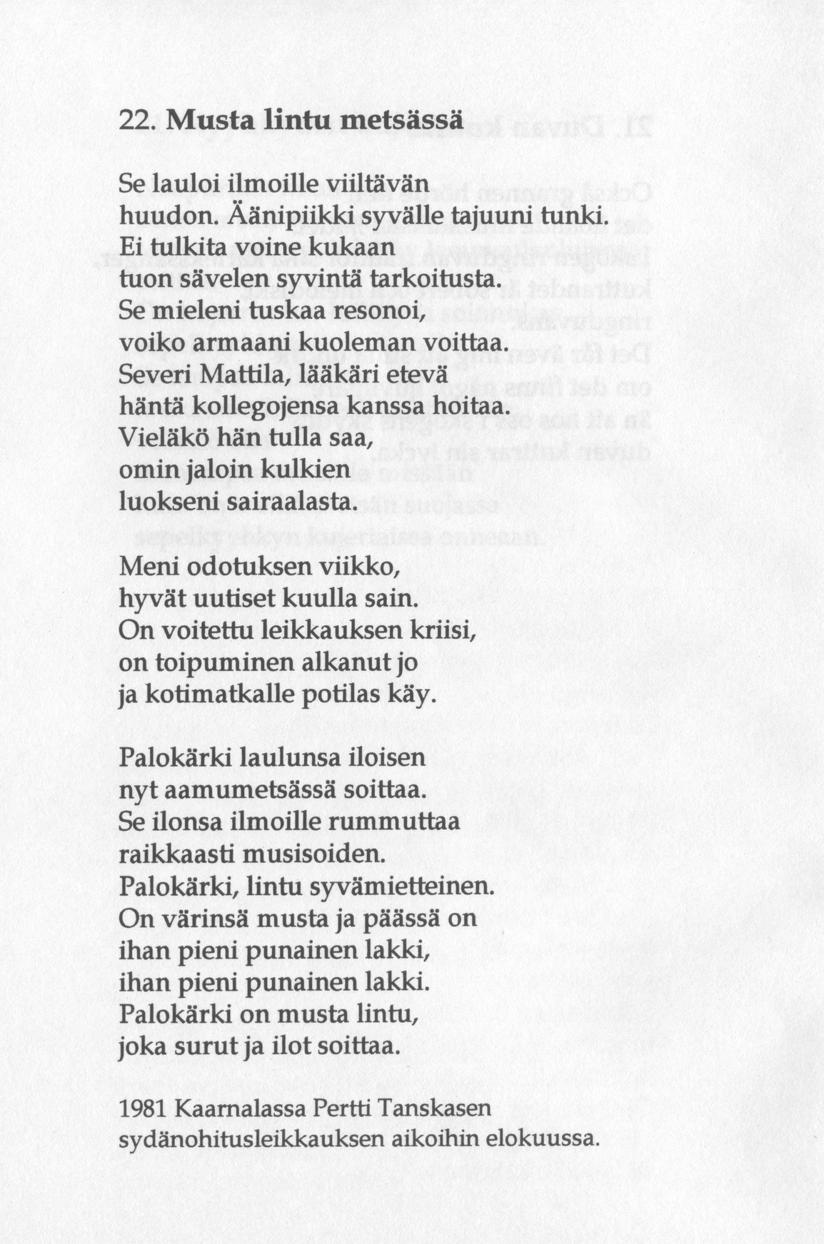 Scanned page 48 of Runoja Sipoosta, osa III / Dikter om Sibbo, del III; complete transcript available below.