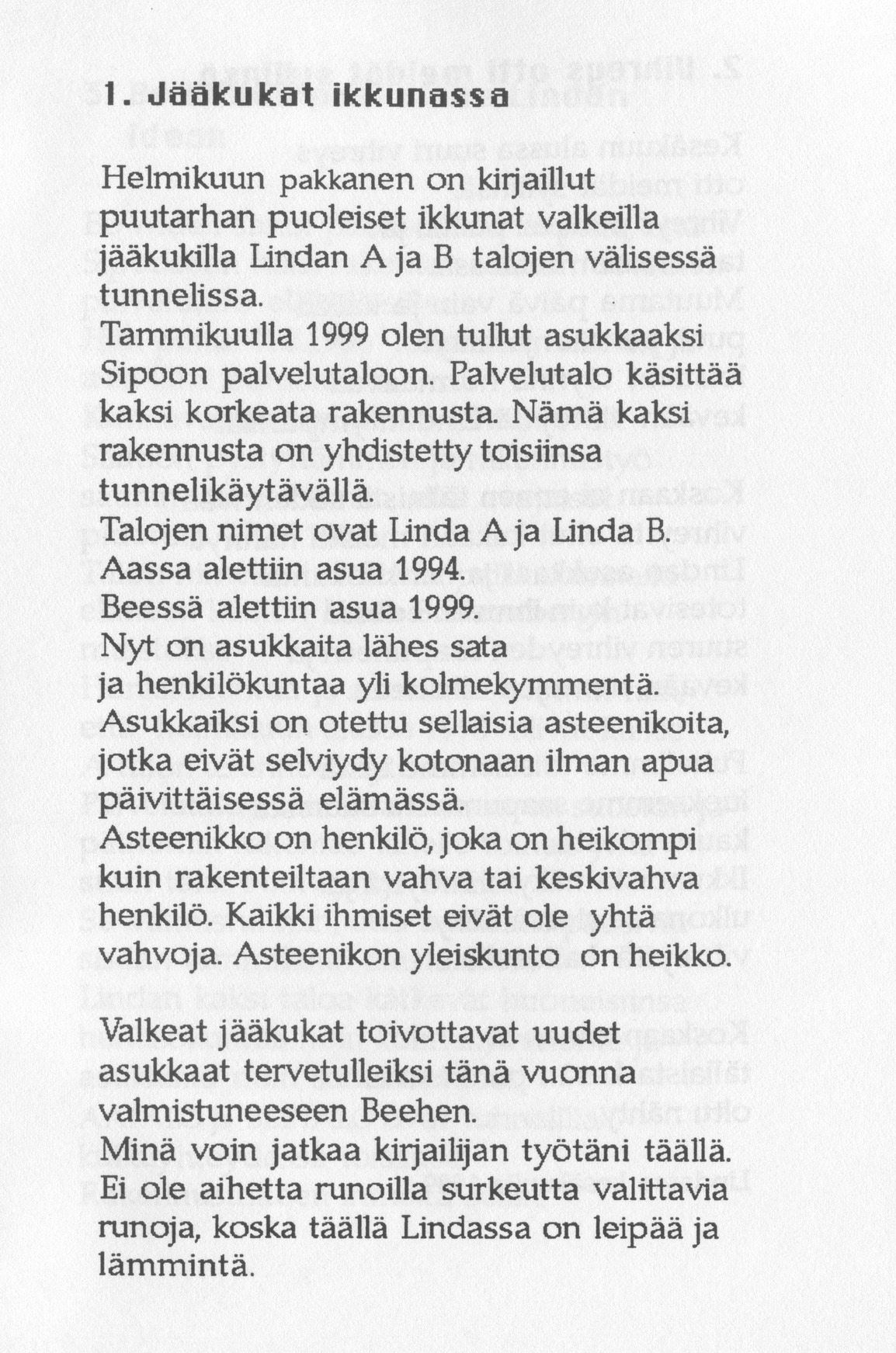 Scanned page 5 of Runoja Sipoosta, IV osa; complete transcript available below.