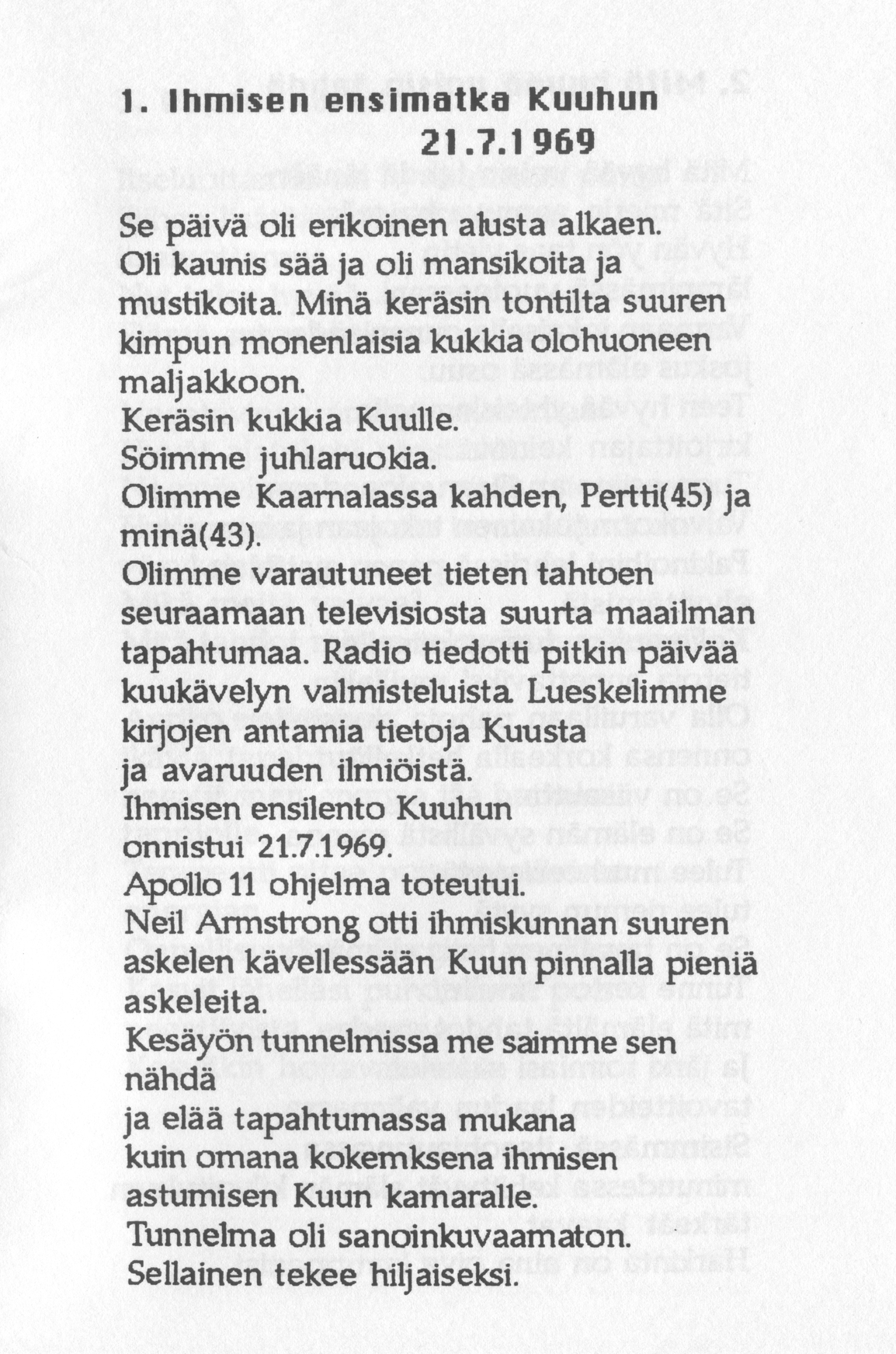 Scanned page 5 of Runoja Sipoosta, V osa; complete transcript available below.