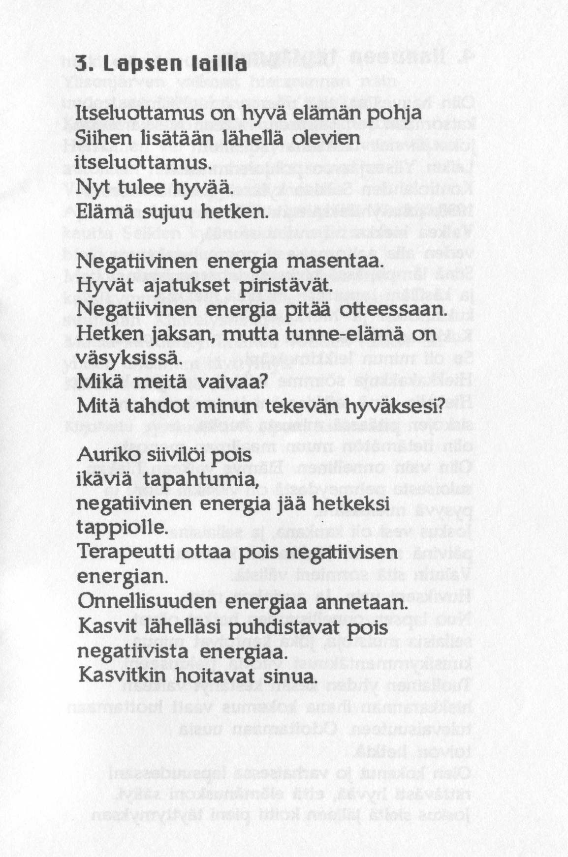 Scanned page 7 of Runoja Sipoosta, V osa; complete transcript available below.