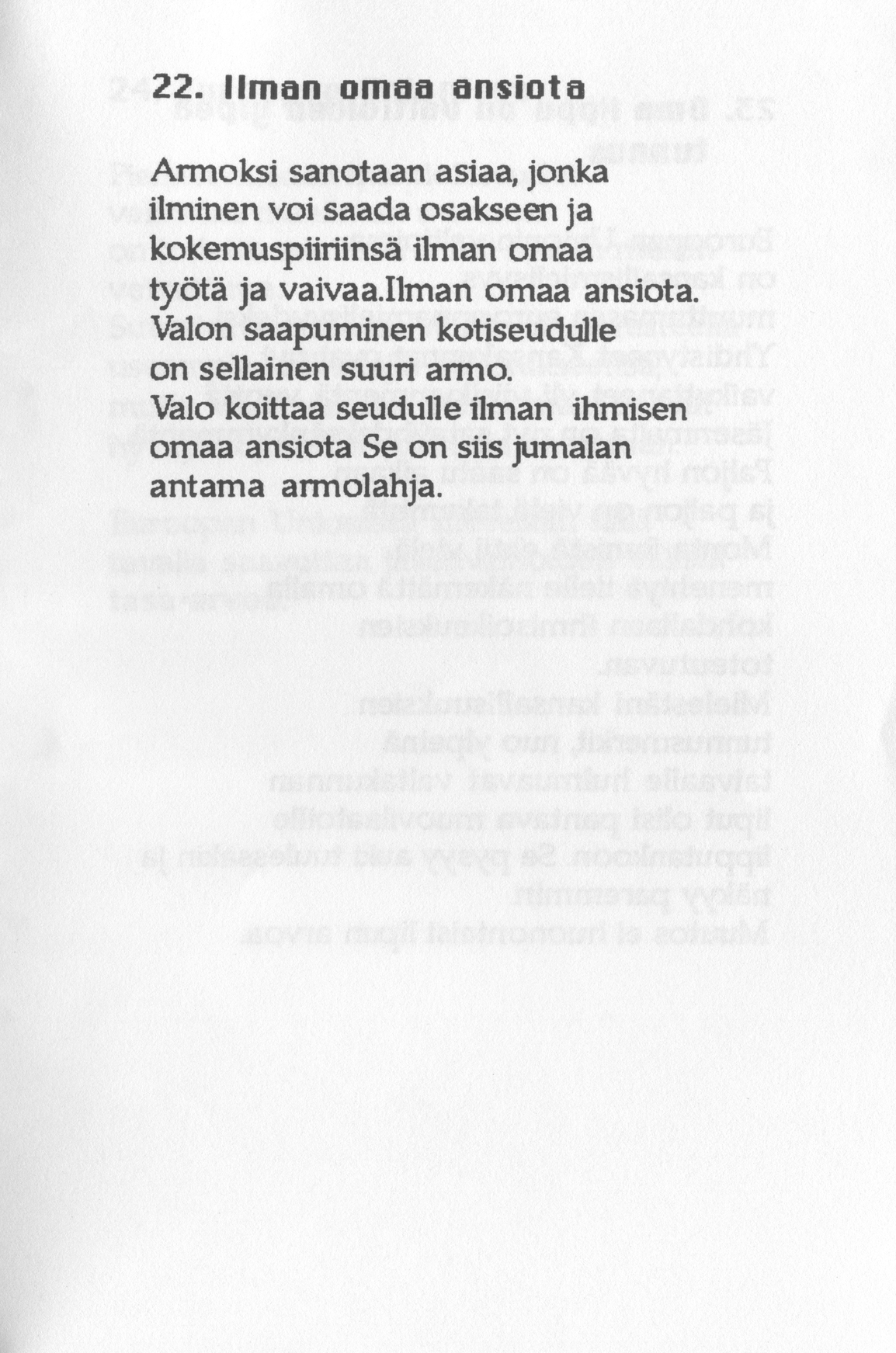 Scanned page 27 of Runoja Sipoosta, V osa; complete transcript available below.