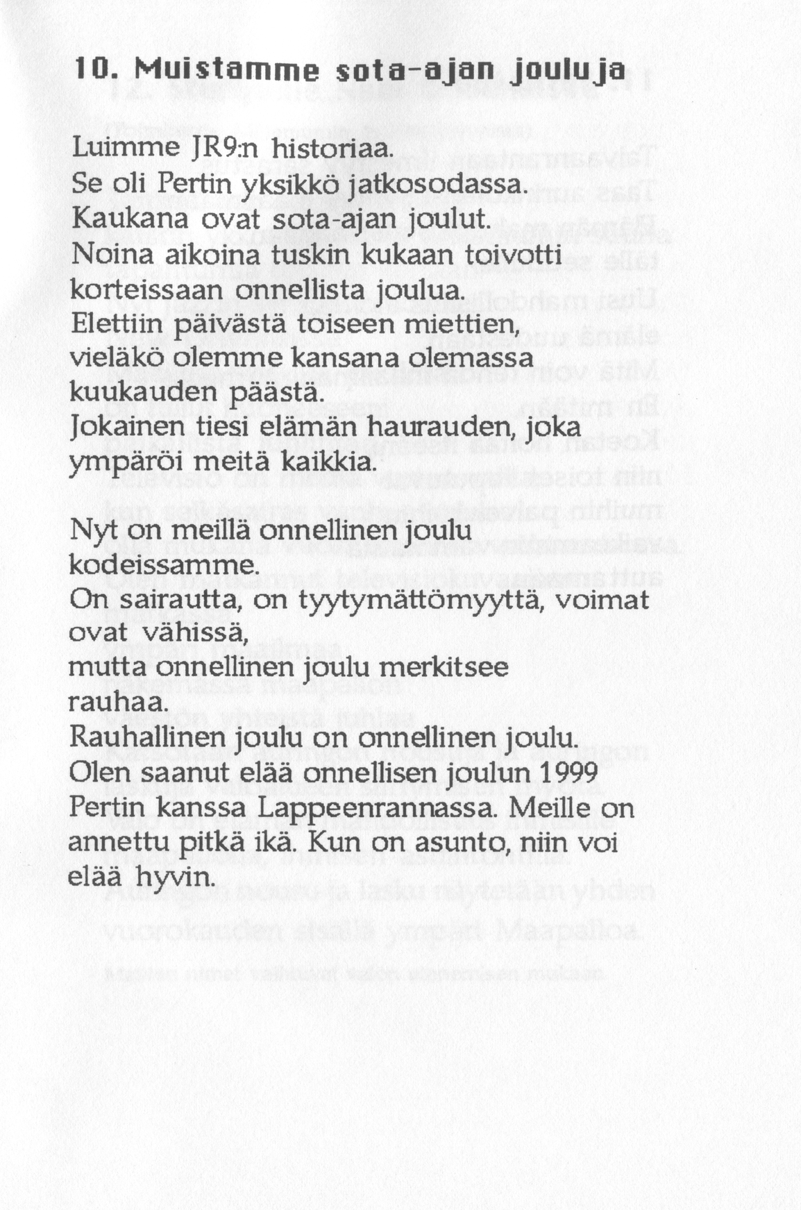 Scanned page 17 of Runoja Sipoosta, VI osa; complete transcript available below.