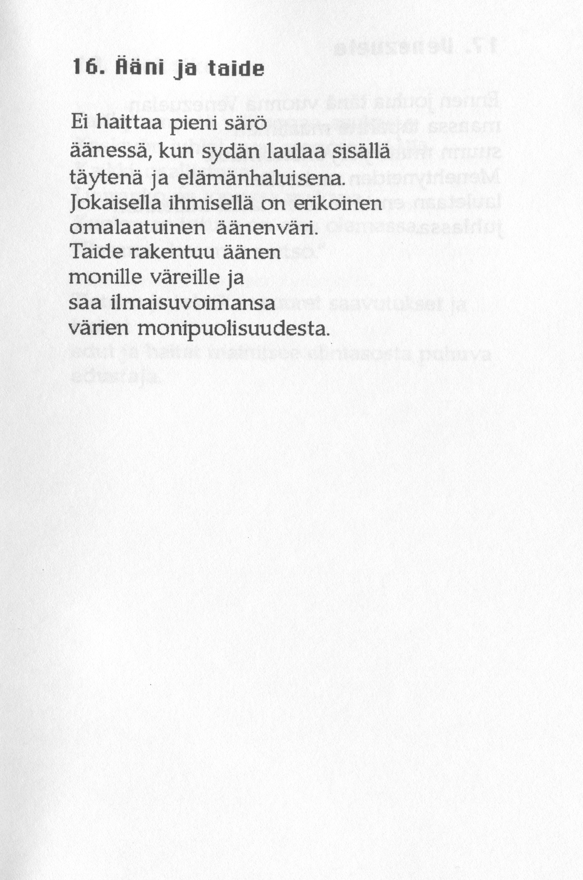 Scanned page 23 of Runoja Sipoosta, VI osa; complete transcript available below.