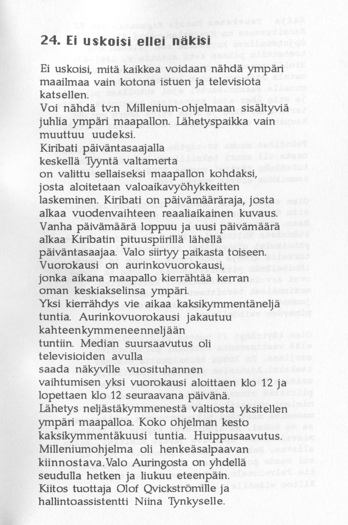Scanned page 31 of Runoja Sipoosta, VI osa; complete transcript available below.