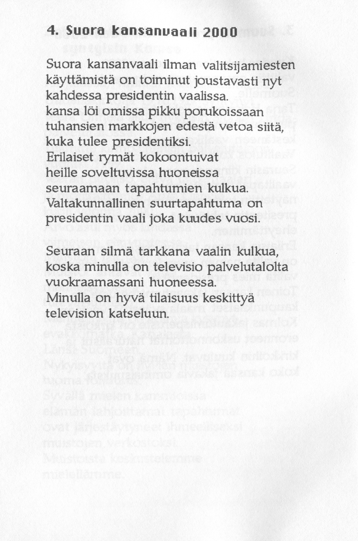 Scanned page 10 of Runoja Sipoosta, VII osa; complete transcript available below.