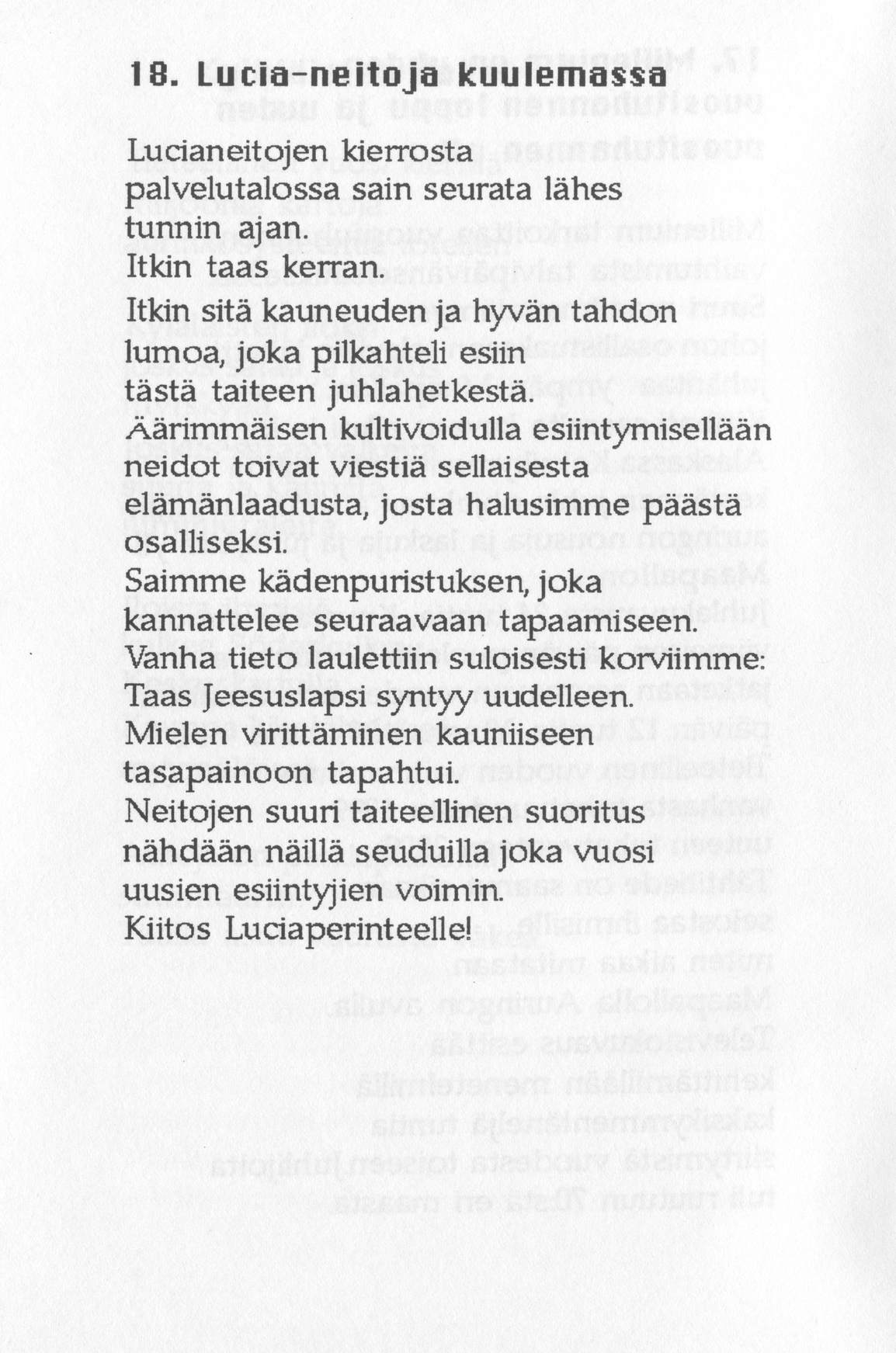 Scanned page 24 of Runoja Sipoosta, VII osa; complete transcript available below.