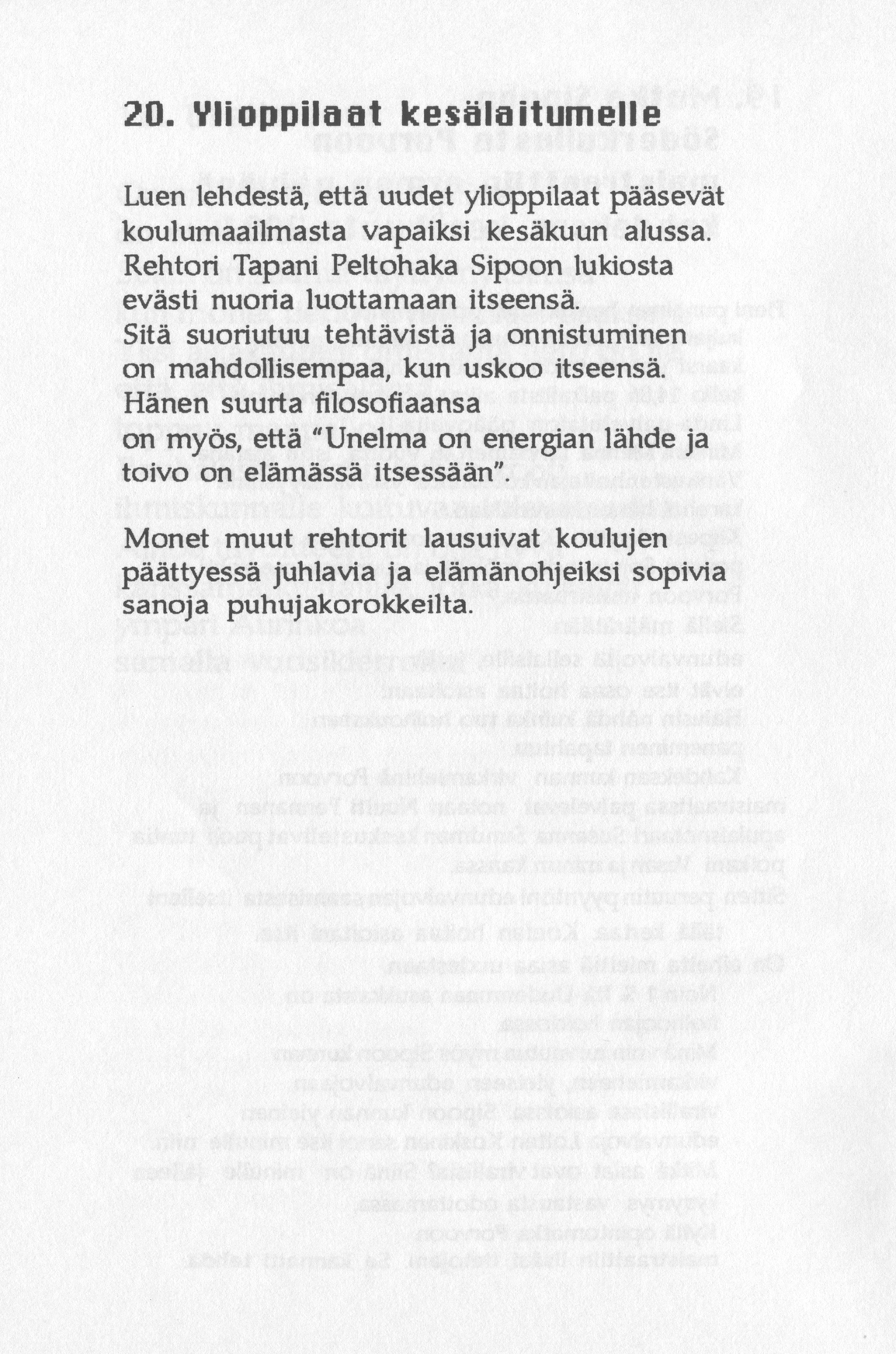 Scanned page 24 of Runoja Sipoosta, VIII osa; complete transcript available below.