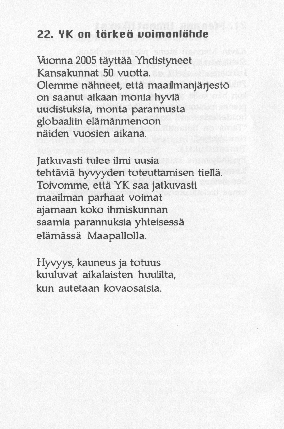 Scanned page 26 of Runoja Sipoosta, VIII osa; complete transcript available below.