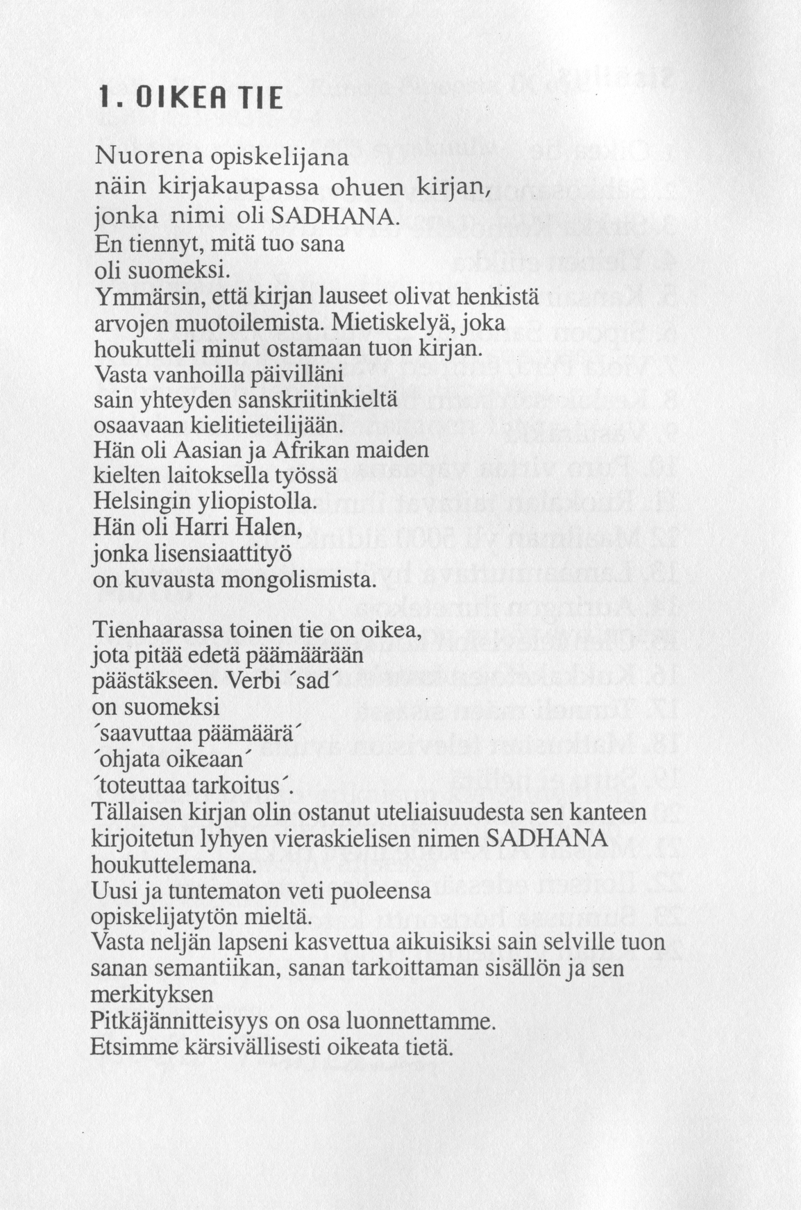 Scanned page 6 of Runoja Sipoosta, osa IX; complete transcript available below.