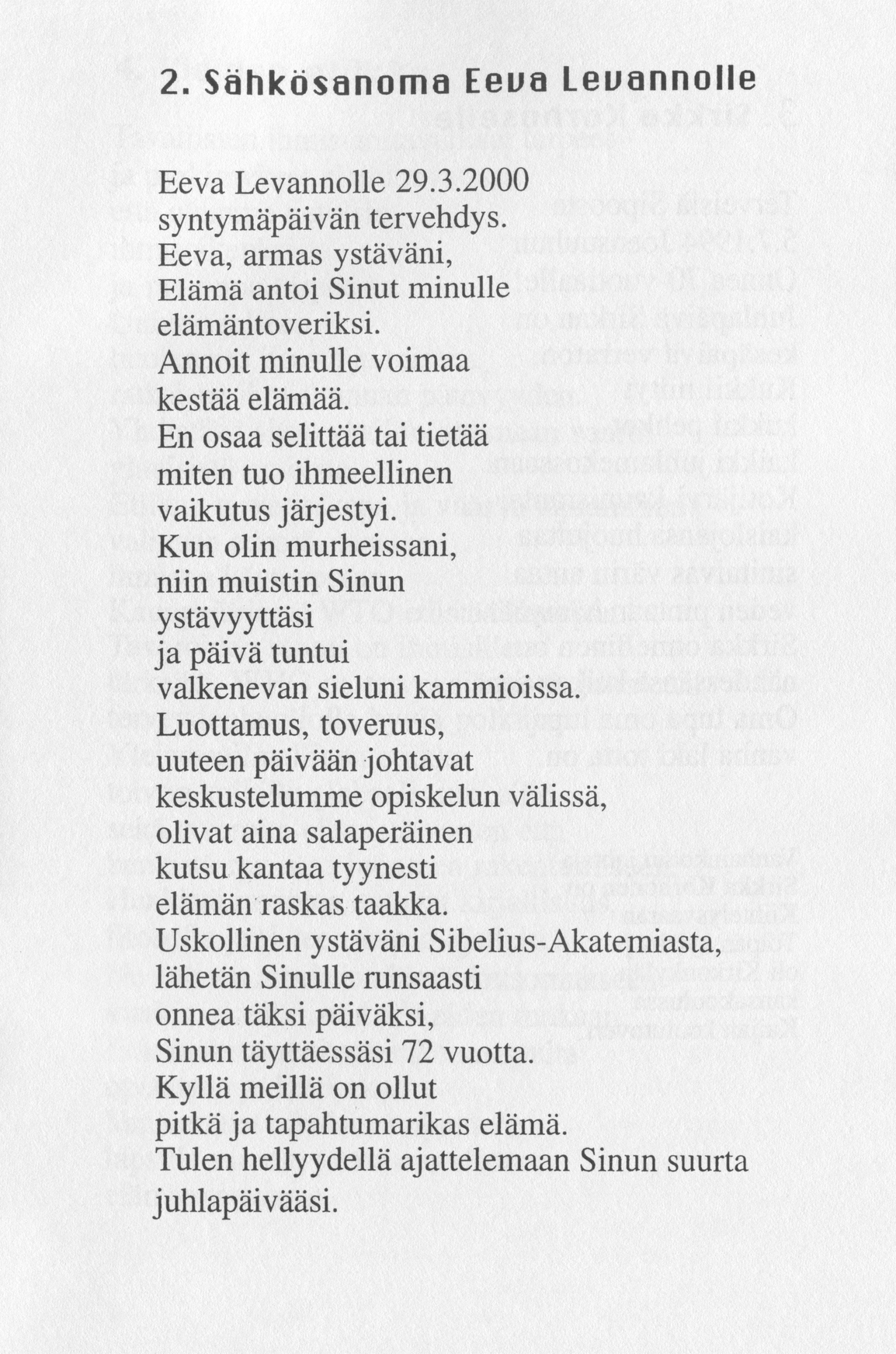 Scanned page 7 of Runoja Sipoosta, osa IX; complete transcript available below.