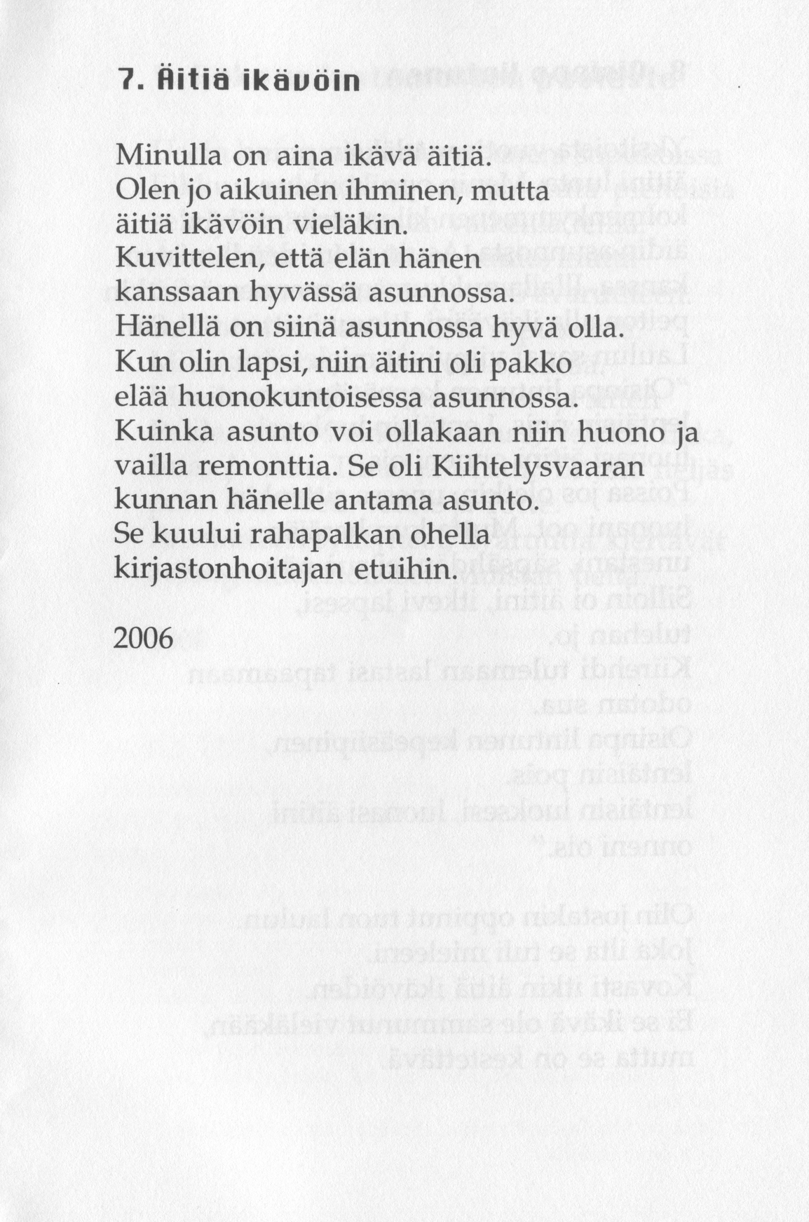 Scanned page 13 of Runoja Sipoosta, osa X; complete transcript available below.