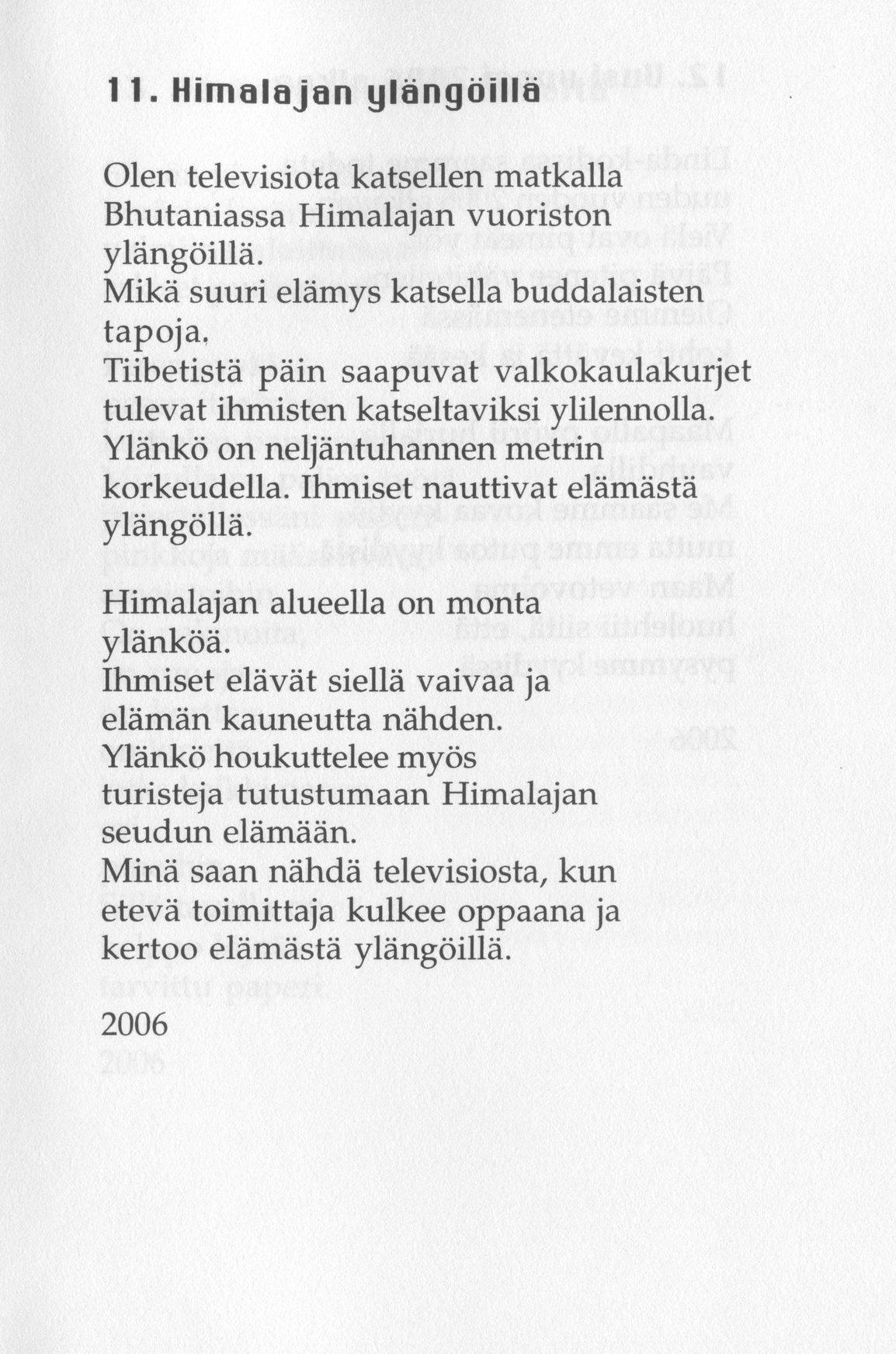 Scanned page 17 of Runoja Sipoosta, osa X; complete transcript available below.