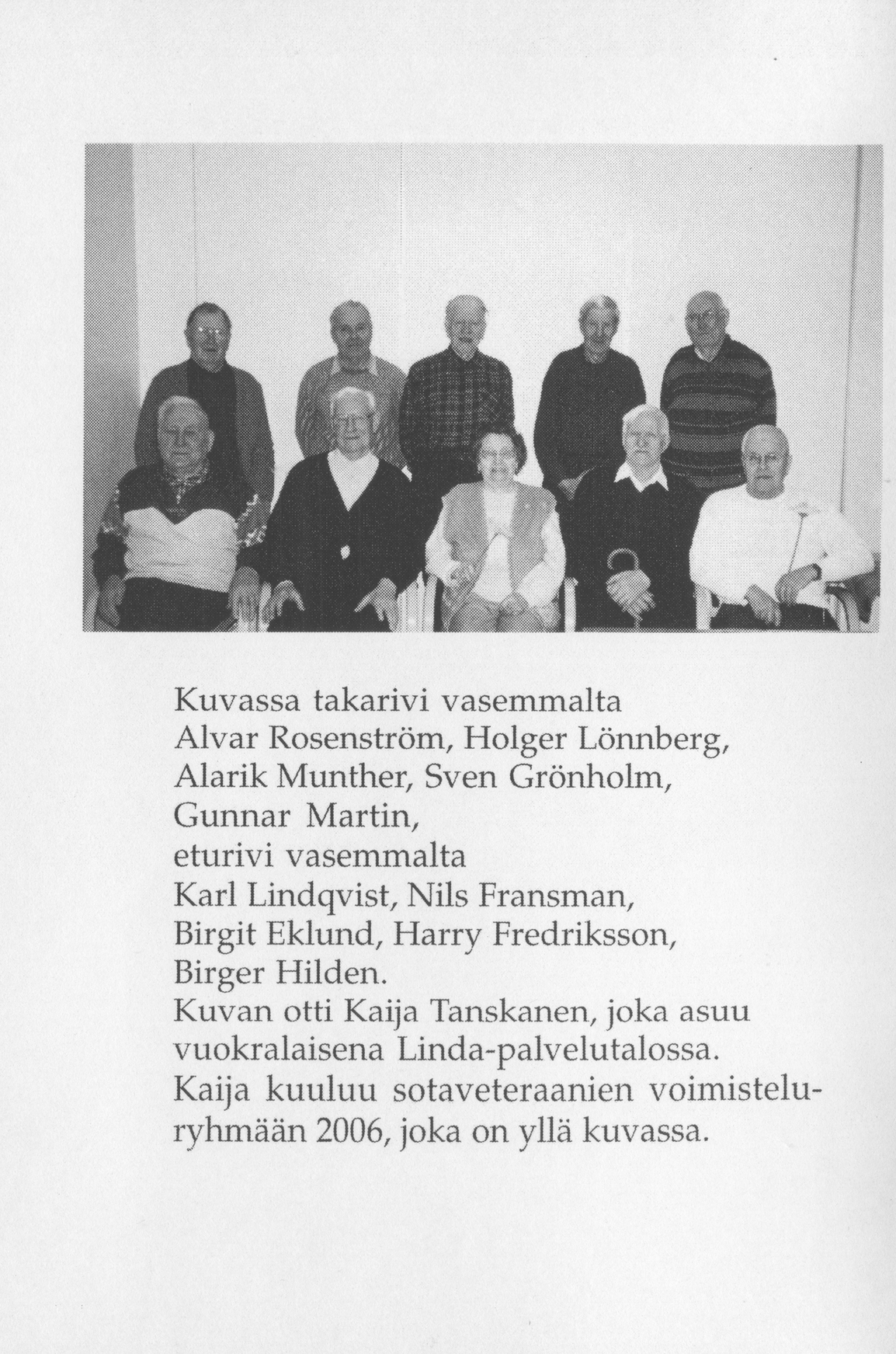 Back cover of Runoja Sipoosta, osa X by Kaija Tanskanen; transcript available below.