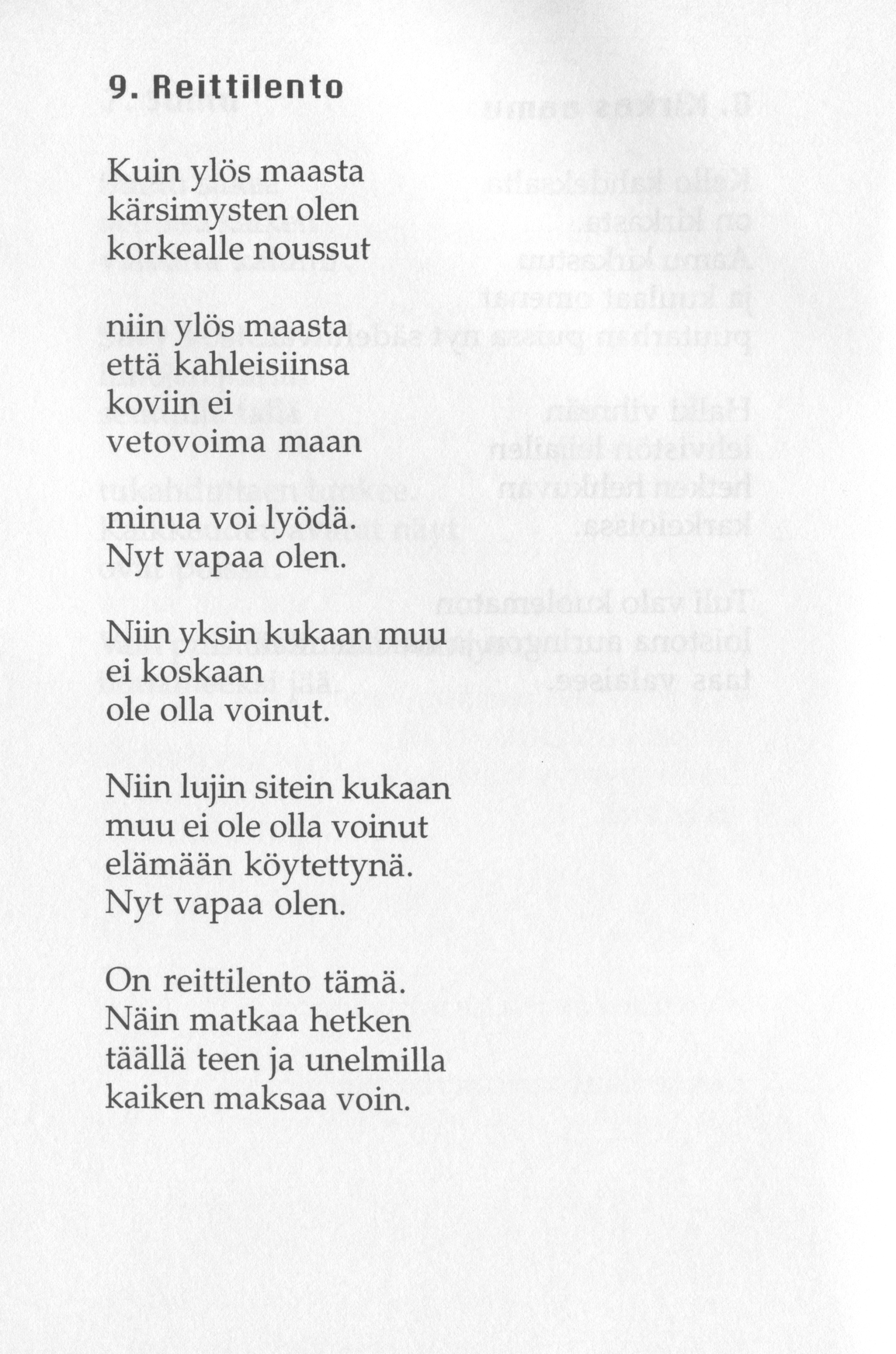 Scanned page 14 of Runoja Sipoosta, osa XI; complete transcript available below.