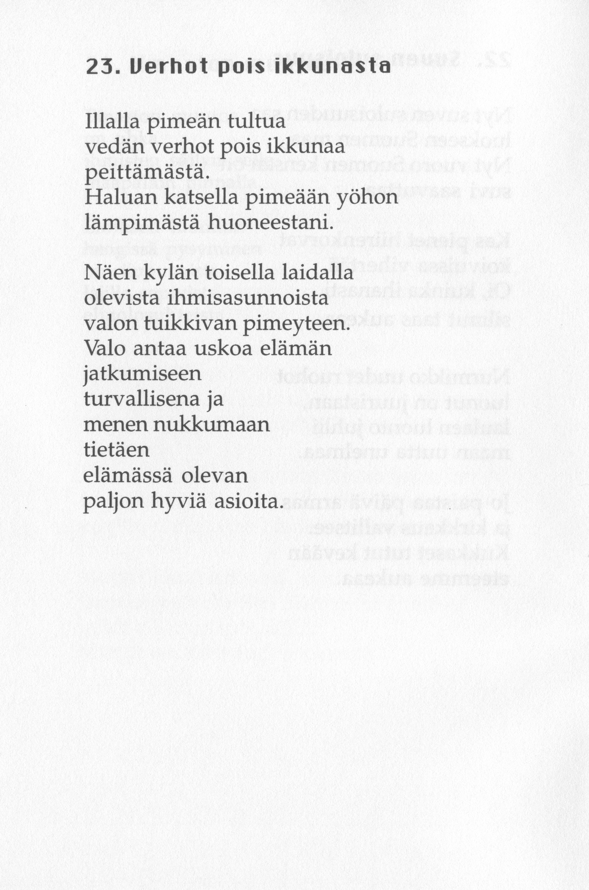 Scanned page 28 of Runoja Sipoosta, osa XI; complete transcript available below.