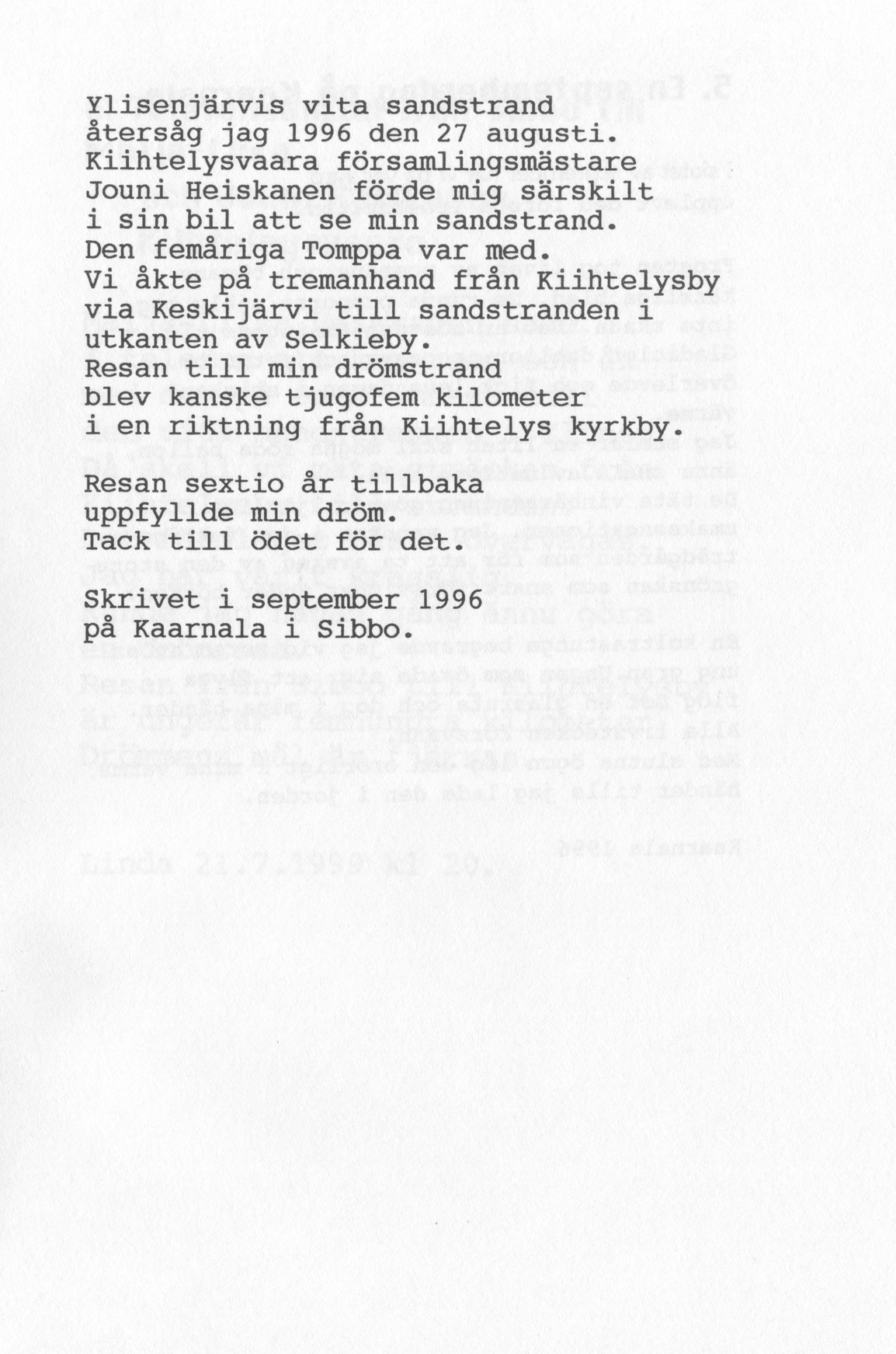 Scanned page 9 of Dikter från Sibbo, del V; complete transcript available below.