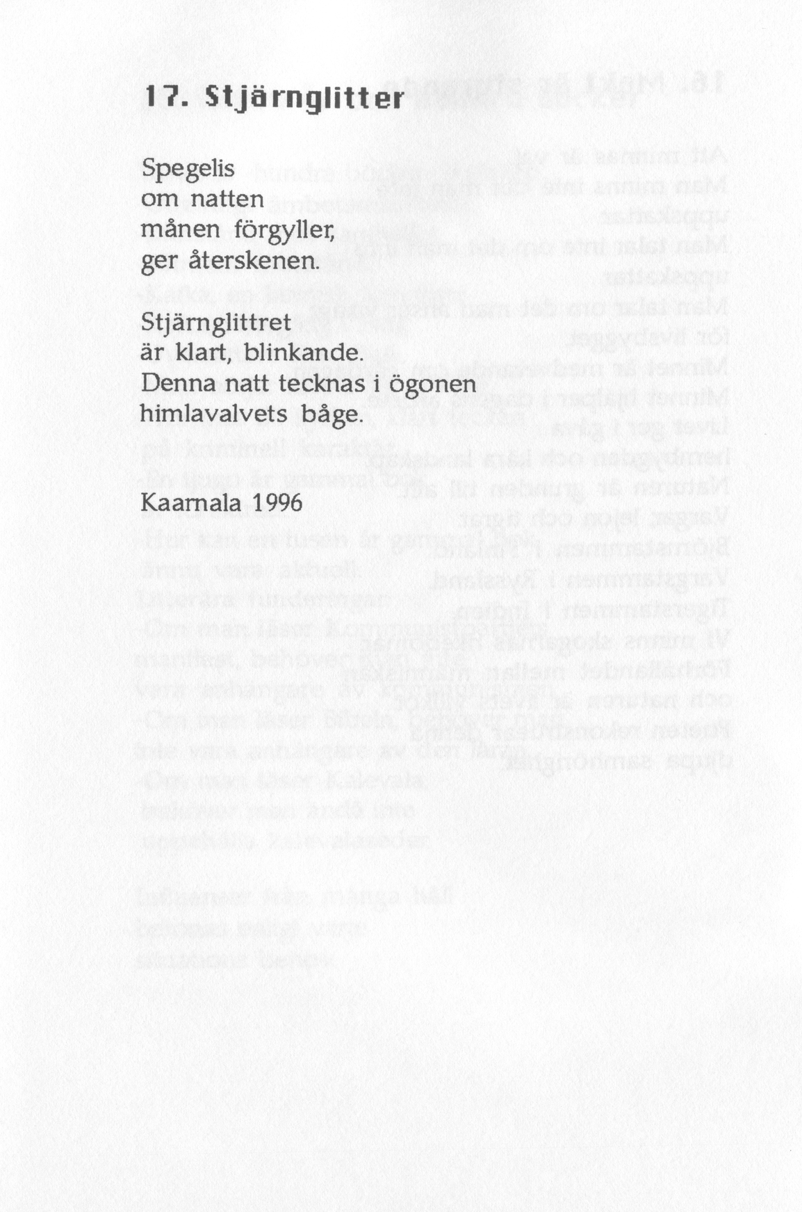 Scanned page 22 of Dikter från Sibbo, del V; complete transcript available below.