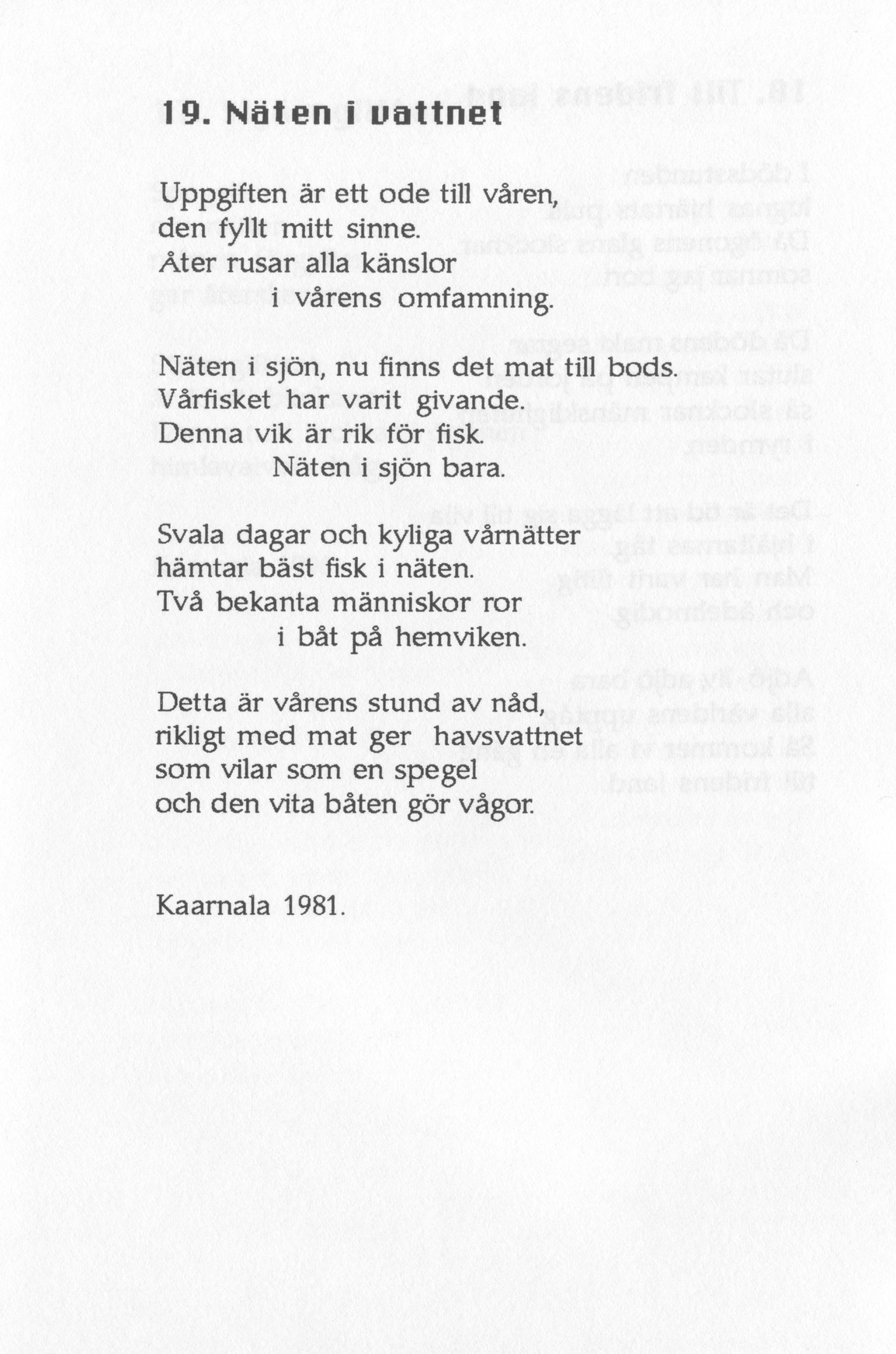 Scanned page 24 of Dikter från Sibbo, del V; complete transcript available below.